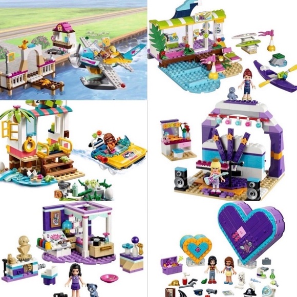 Lego Other - 14 set lot of Lego Friends complete sets all retired retail value over $700